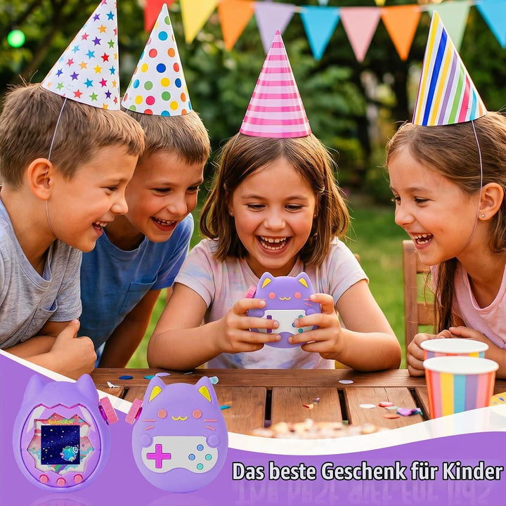 Silikon Hülle und Hartschalenkoffer kompatibel mit Tamagotchi Paradise Virtuelles Haustierspielzeug,