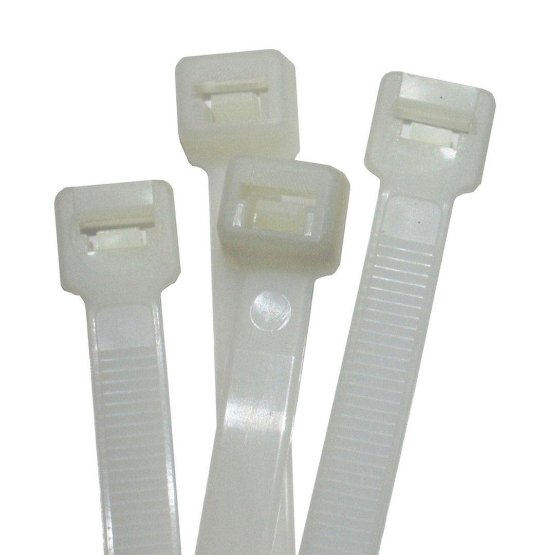 Lumonic 100x Kabelbinder 700 x 9mm I Weisse Kabelbinder in Industriequalität I Kabelbinder UV bestän