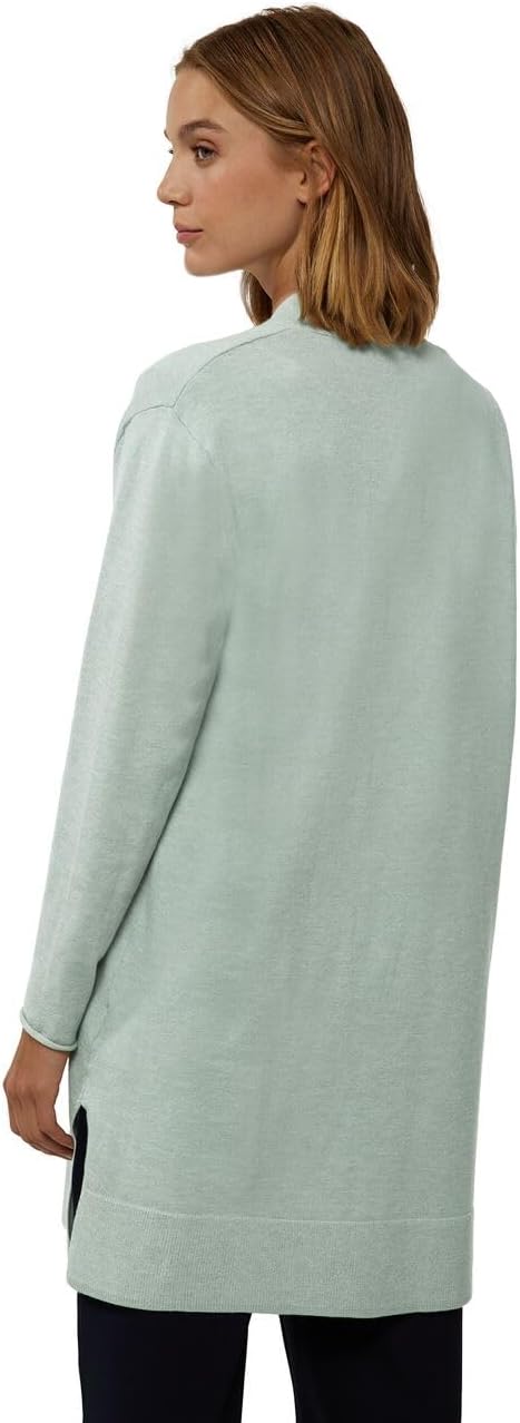 Street One Damen Offener Cardigan 38 Wave Green Melange, 38 Wave Green Melange