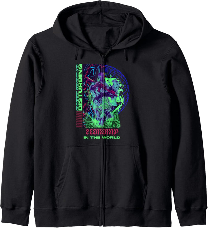 Disturbing Economy - Sad Aesthetic Edgy Streetwear Kapuzenjacke