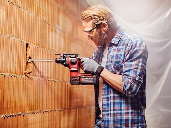 Einhell Professional Akku-Bohrhammer HEROCCO 18/20 Power X-Change (18 V, Brushless, 2,2 J, SDS-plus,