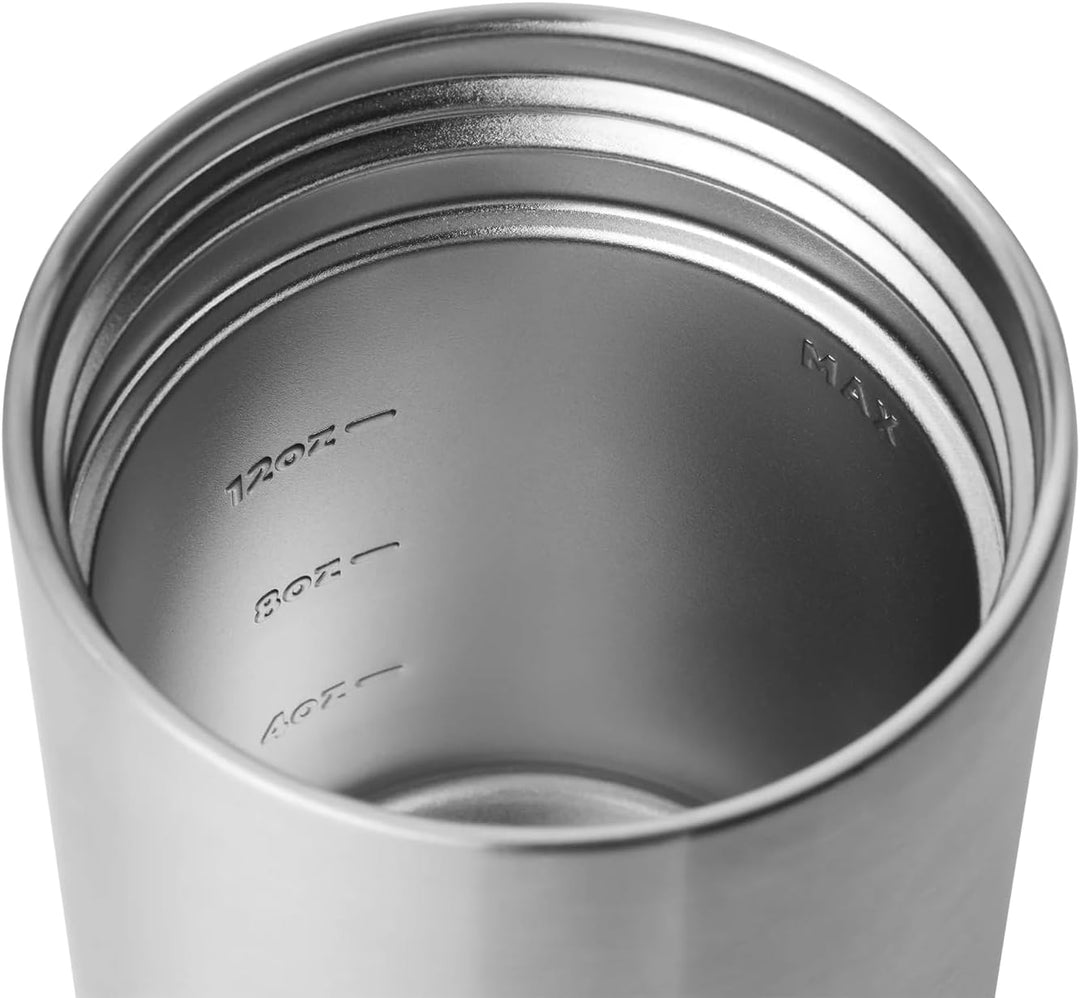 YETI Rambler Isolierter Essensbehälte, Stainless Steel, 16 oz (473 ml) Stainless Steel 16oz (473ml),