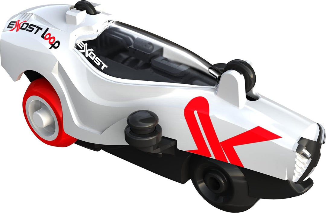 Silverlit EXOST Loop RC 20232 Infinity Racing Set by, 2 Auto inkl. Lichteffekten, 27 Bauteile, Rennb