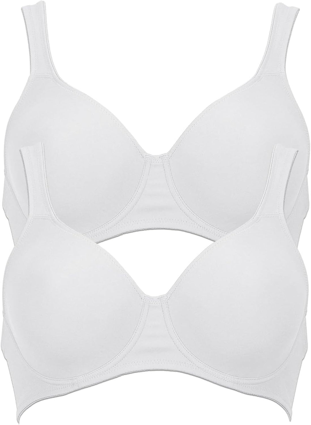Anita 2er Sparpack Bügel BH Twin 5490 Gr. 65-100 B-H 70B Weiss, 70B Weiß