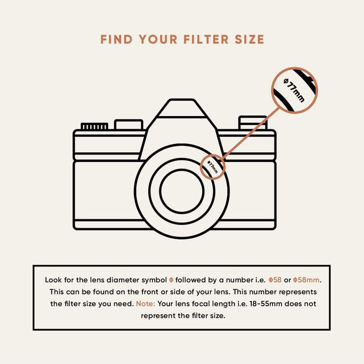 Gobe 37 mm Graufilter ND128 (7 Stop) ND Filter 37mm, 37mm