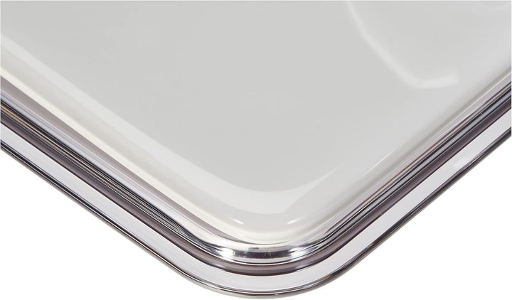 Guzzini - Gocce, Quadratische Käseglocke - Himmelgrau, 25,5 x 25,5 x h11,5 cm - 27000092 25,5 x 25,5
