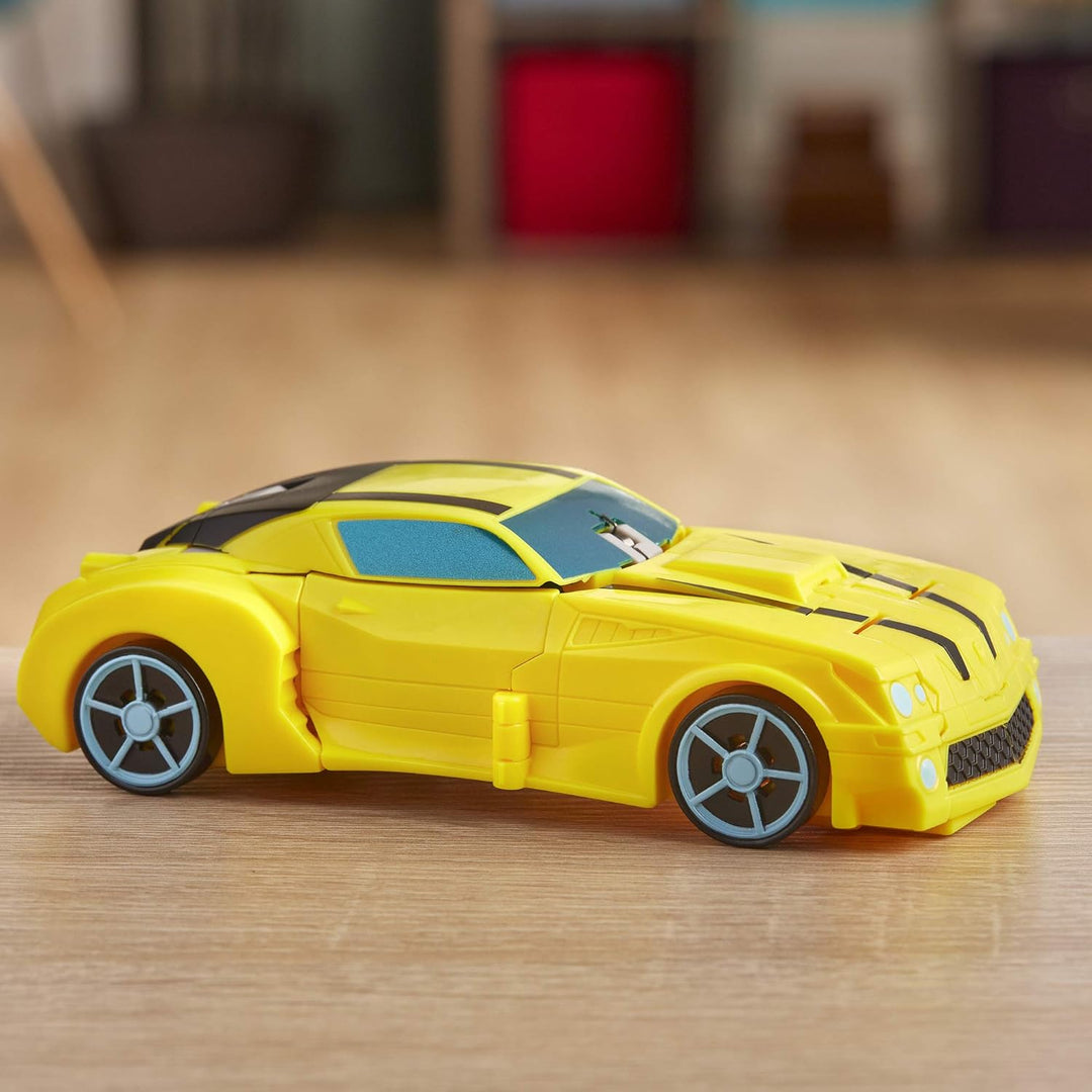 Transformers Cyberverse Ultra-Klasse Bumblebee Action-Figur, lässt Sich für mehr Power mit der Energ