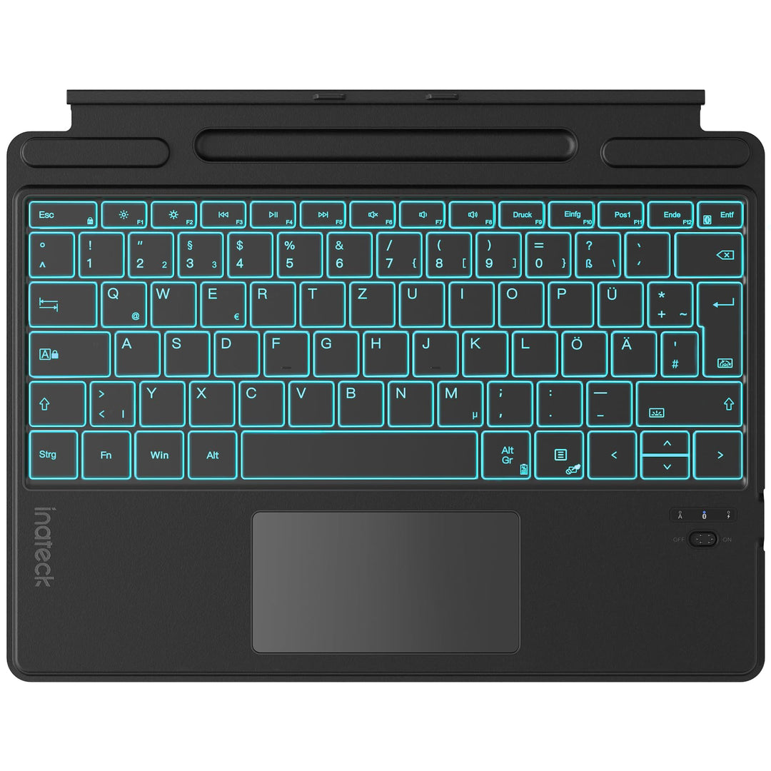 Inateck Surface Pro 9 Tastatur,Kompatibel mit Surface Pro 11/10/9/8/X, KI-Funktion,Surface Tastatur