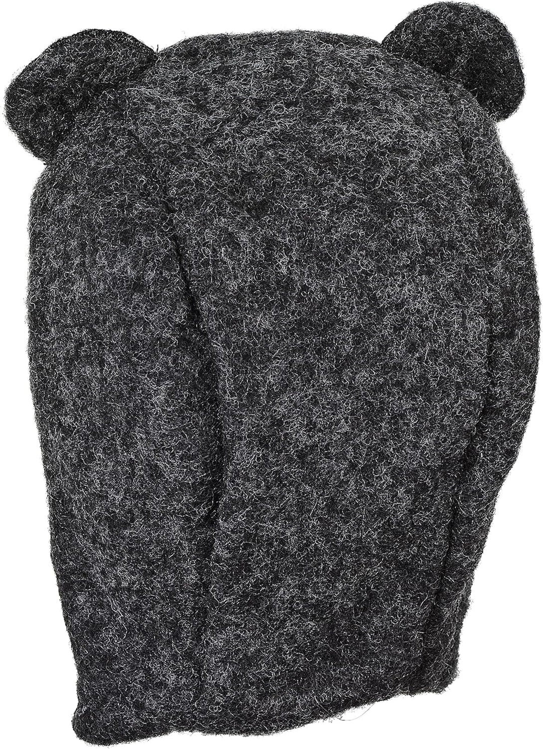 Sterntaler Unisex Baby Schalmütze aus Wolle (Merino) Mütze, anthrazit melange