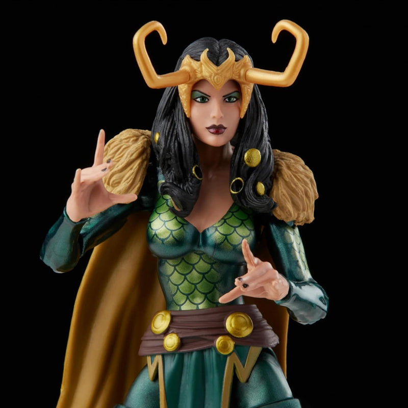 Marvel Legends Series Loki, Agent von Asgard, Retroverpackung, 15 cm grosse Action-Figur, 2 Accessoi