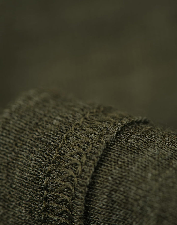 Dilling Damen Rollkragenshirt aus Merinowolle 36 Dunkelgrün Meliert, 36 Dunkelgrün Meliert