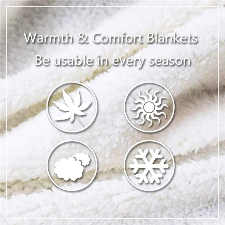 Sonne und Mond Sherpa-Decke Boho exotischer Stil Überwurfdecke für Frauen Teenager Schwarz Weiss Boh