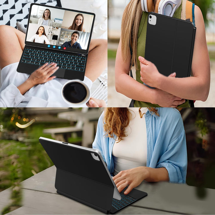 Tastatur-Hülle für iPad Pro 27,9 cm (11 Zoll) 2024 & iPad Pro M4 – Magische Tastatur mit Trackpad, e