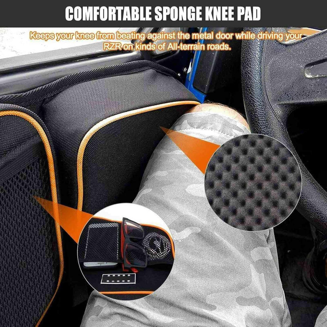 Yctze 2 Stück Seitentürbeutel UTV Vordertür Seitentasche Passend für Polaris RZR XP4 1000 2014-2020