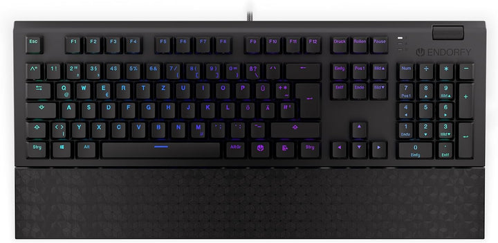 ENDORFY Omnis DE Kailh Red, mechanische Switches Kailh Red, verstellbare magnetfüsse, Mechanische Fu