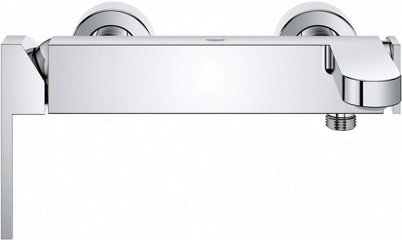 GROHE Plus | Badarmatur- Einhand-Wannenbatterie | mit Temperaturbegrenzer | chrom | 33553003 Chrom E