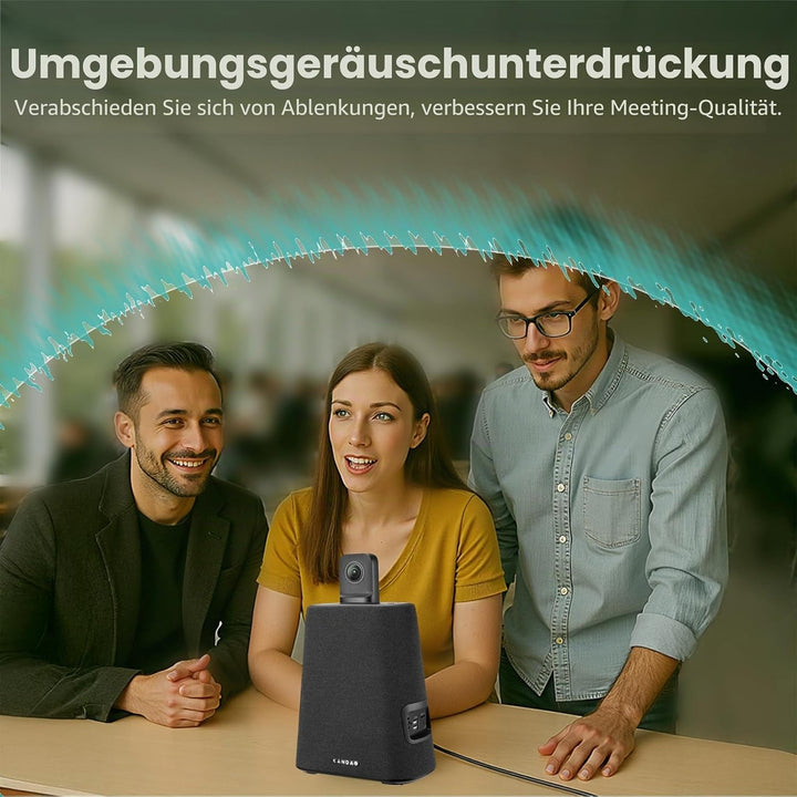 KanDao Meeting Ultra Standard - 4K-Videokonferenzkamera für PC/Mac, integriertes Android, AI-Mikrofo