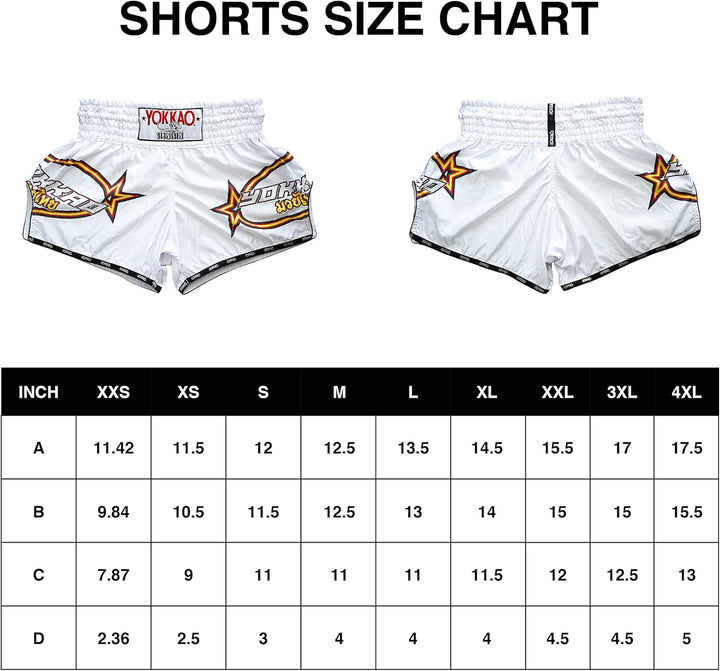 Yokkao Muay Thai Boxing Shorts for Men & Women | Premium Satin Shorts for Athletes | Ideal for Train