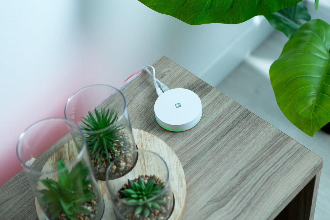 Garza - ZigBee 3.0 Bridge für Zuhause, Smart Hub zur Steuerung von Smart-Geräten, Weiss, App-Steueru