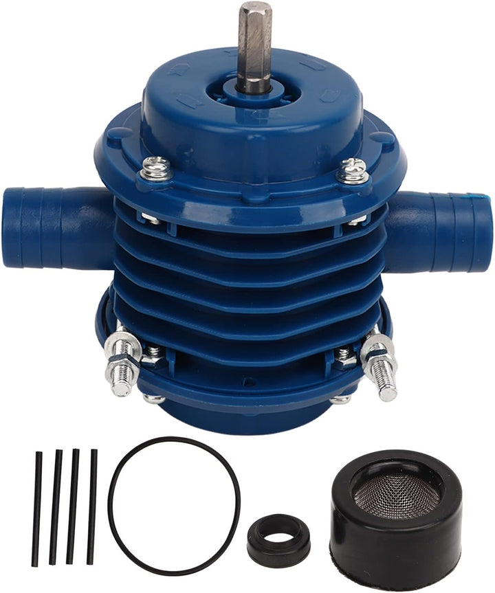 banapoy Handbohrmaschine Wasserpumpe, tragbare elektrische Bohrmaschine Pumpe selbstansaugend Wasser