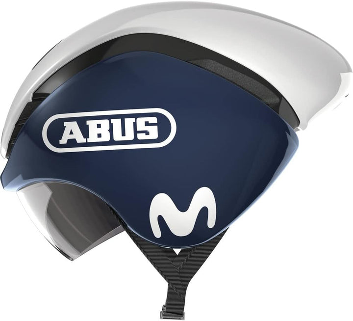 ABUS Zeitfahrhelm GameChanger TT - Aerodynamischer Fahrradhelm mit optimalen Ventilationseigenschaft