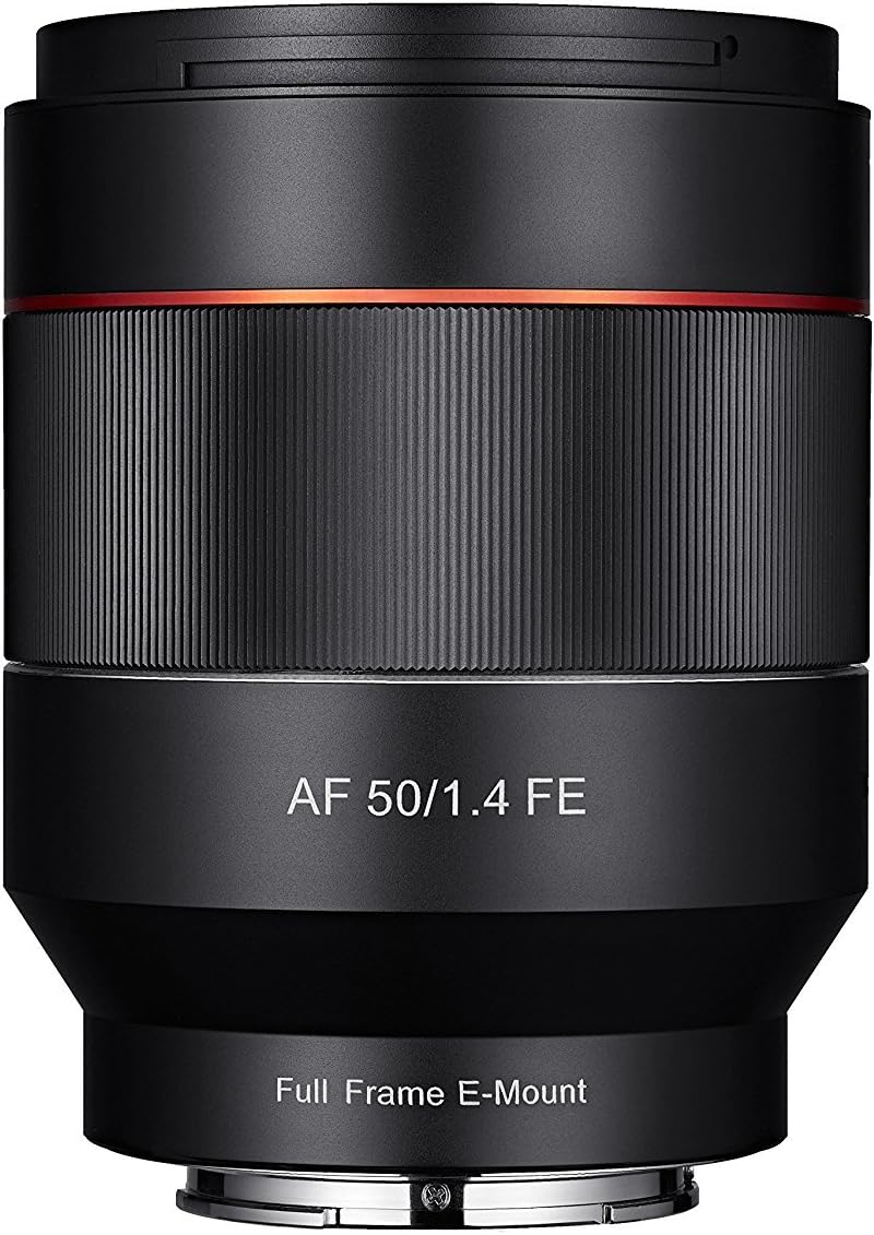 Samyang 50/1,4 Objektiv DSLR Autofokus Sony E Vollformat Fotoobjektiv Lichstärke F1.4, Porträtobjekt