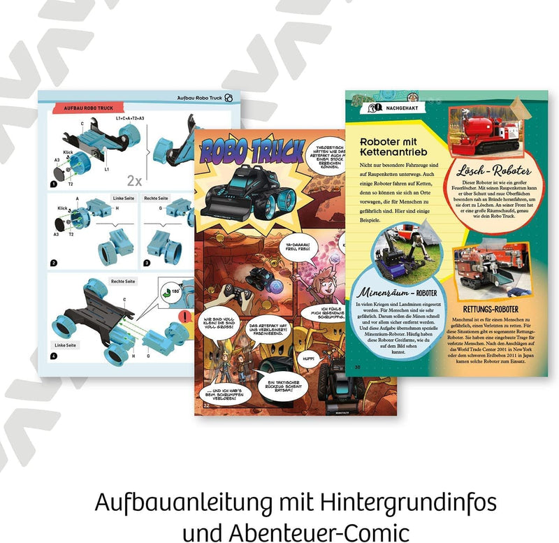 Kosmos 621049 Robo-Truck-Der programmierbare Action-Bot, Bausatz für programmierbaren Truck, viele s