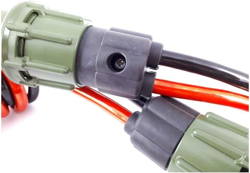 Easy Link NATO Spiralkabel Wendelkabel Stecker 24V 2pin 2x35mm2 4M Anwendung LKW.