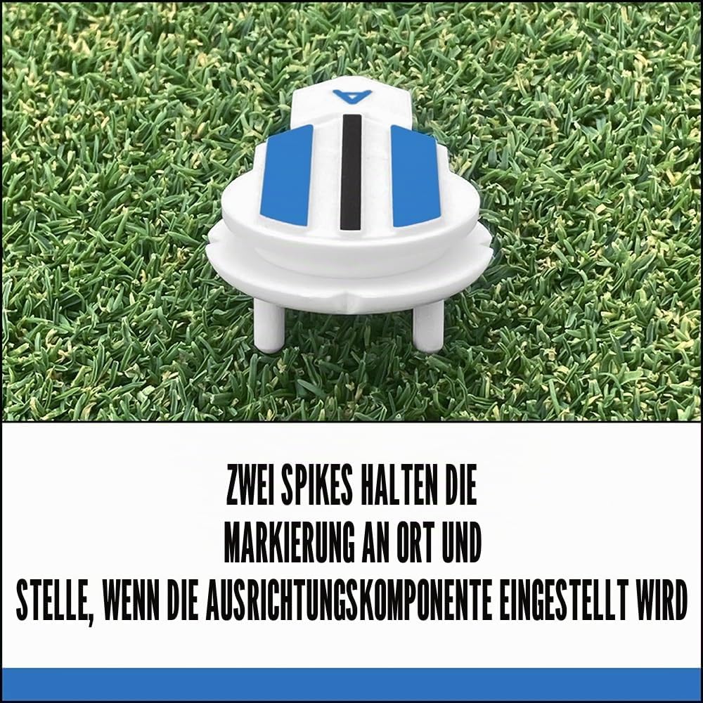 Alignment Ball Mark Golf Marker - Golf Accessories for Putting Aid – Golf Ball Alignment Marking Too