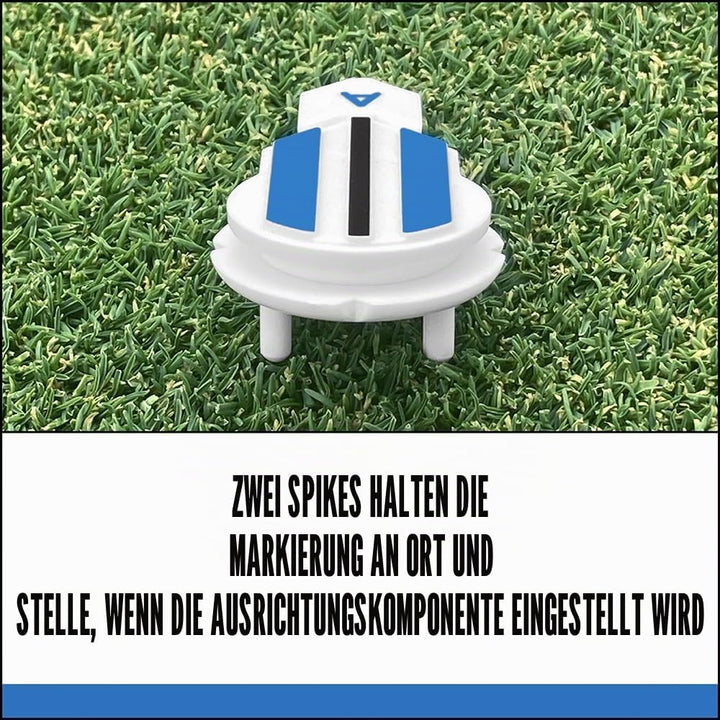 Alignment Ball Mark Golf Marker - Golf Accessories for Putting Aid – Golf Ball Alignment Marking Too