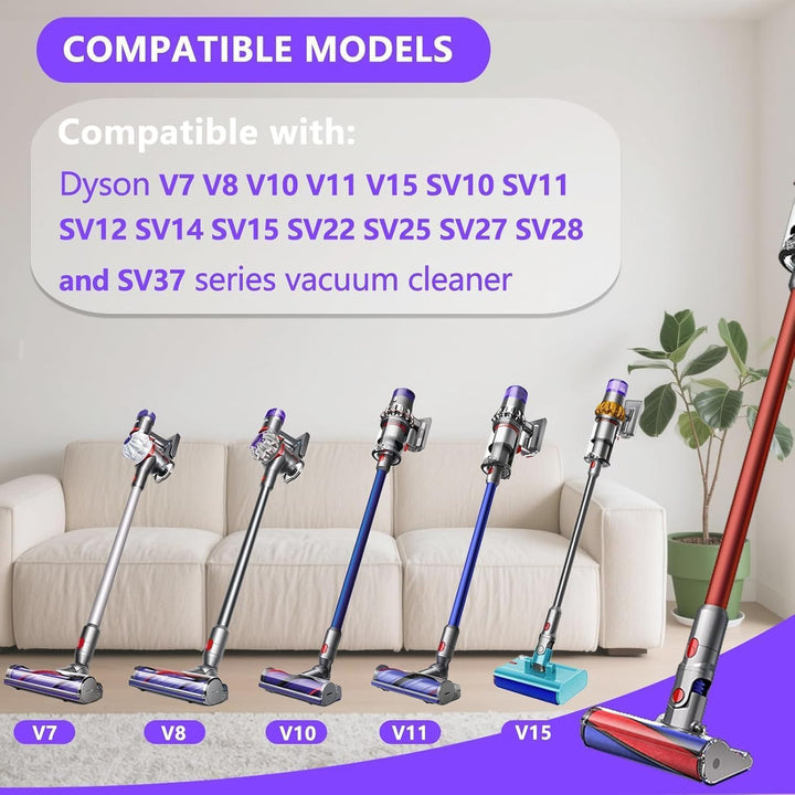 Softwalze Bodendüse für Dyson V7 V8 V10 V11 V15 SV10 SV11 SV12 SV14 SV15 Staubsauger, Elektrischer S
