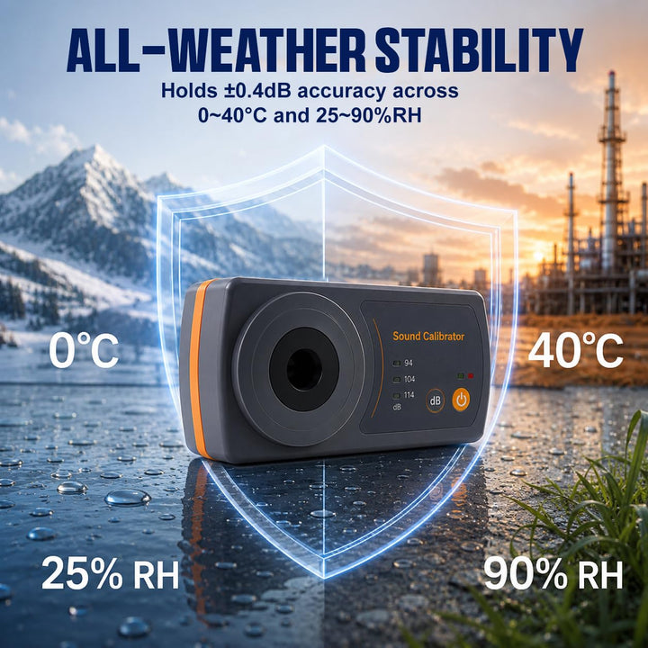 Klang Meter Dezibel Niveau Kalibrator Kalibrierung 114dB / 94dB / 104dB Kalibrierung Niveau für Scha