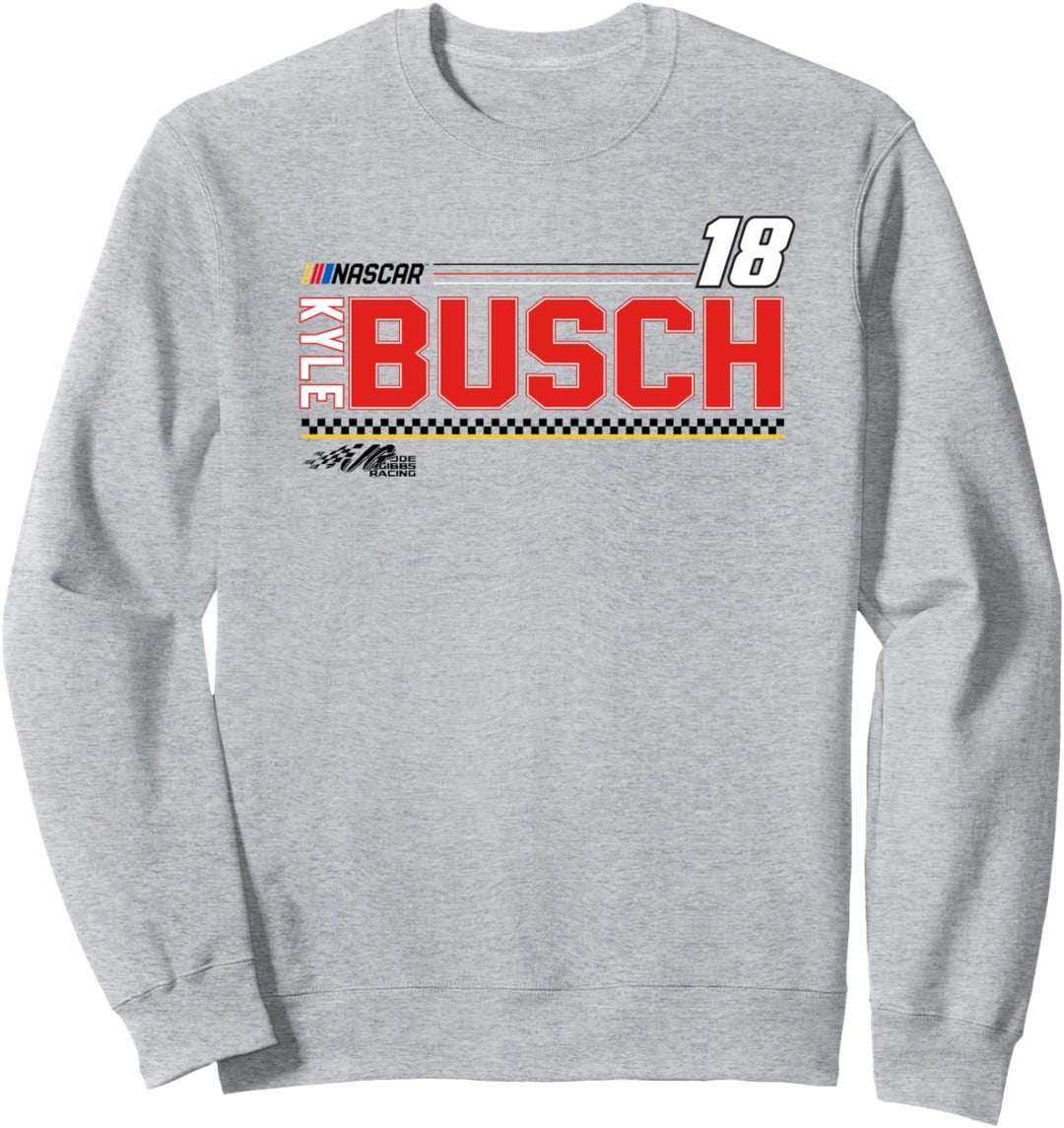 NASCAR - Kyle Busch - Stripes Sweatshirt
