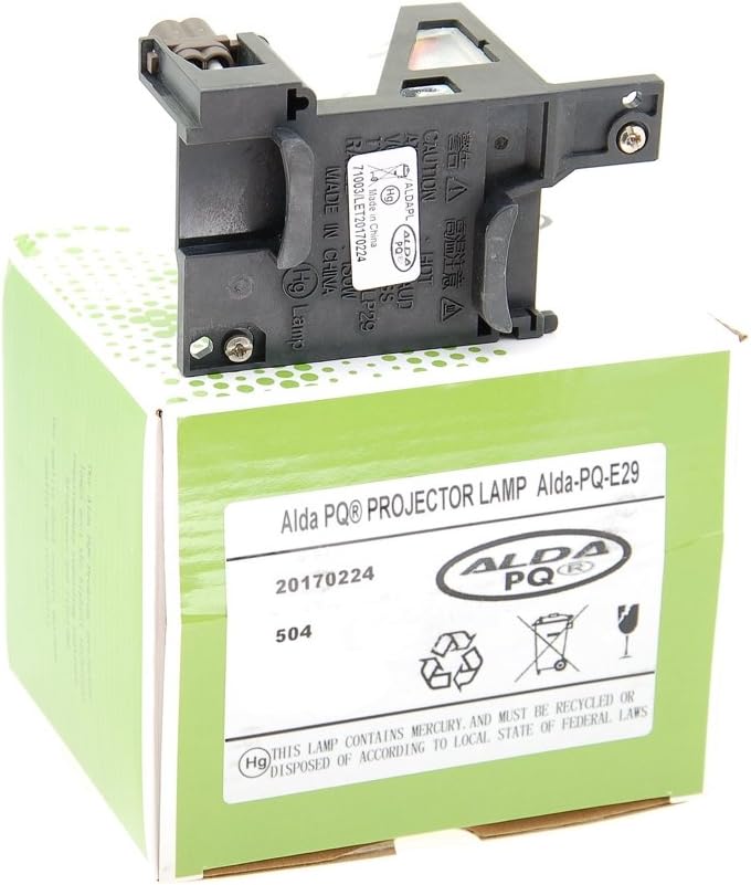 Alda PQ Premium, Beamer Lampe kompatibel mit EPSON EMP-S1+, EMP-S1L, EMP-S1h, EMP-TW10H, Powerlite H