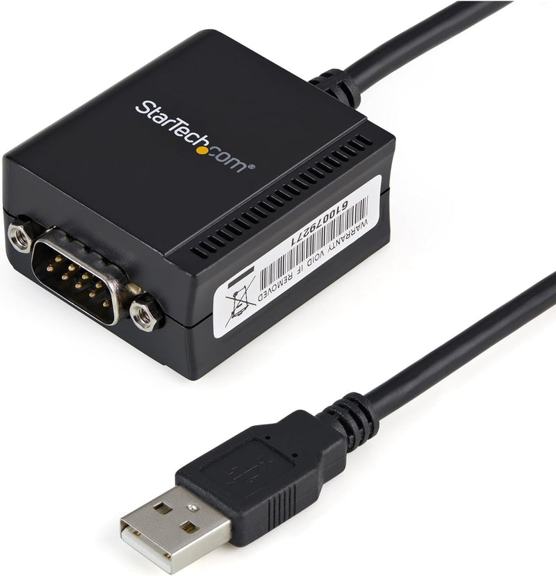 StarTech.com USB auf Seriell Adapter - 1 Anschluss - Stromversorgung über USB - FTDI USB UART Chip -