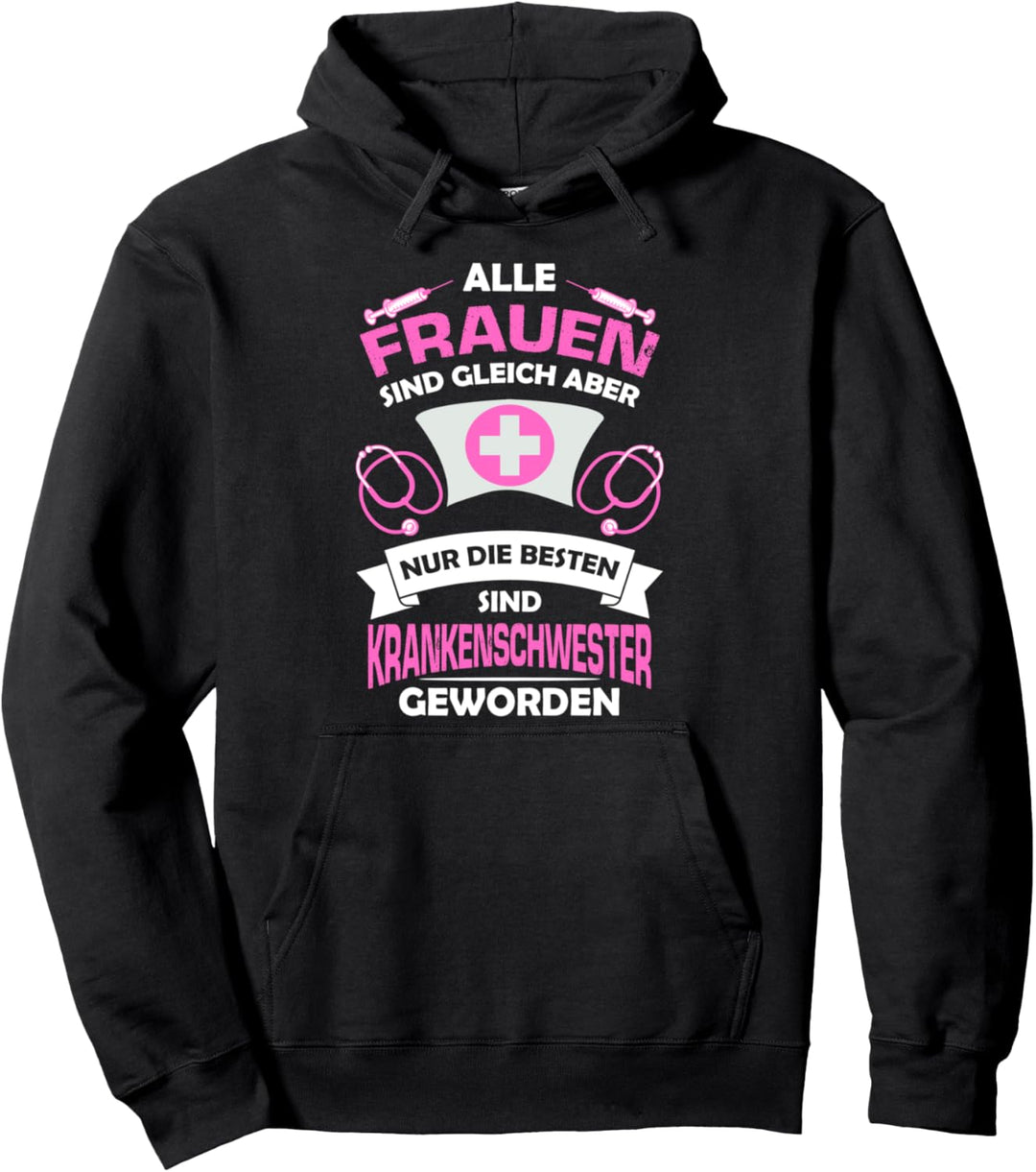 Krankenschwester Arzthelferin Sprüche Pflegekraft Beste Pullover Hoodie