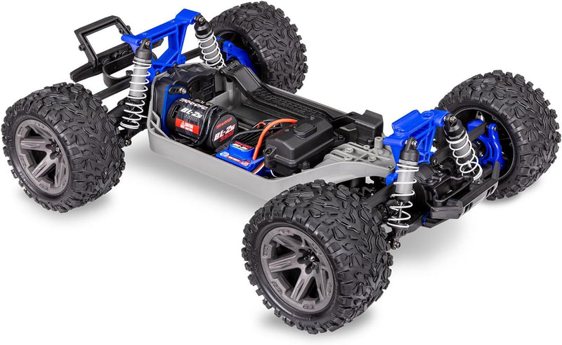 TRAXXAS Rustler 4x4 rot RTR BL-2S Brushless ohne Akku/Lader 1/10 Stadium Truck