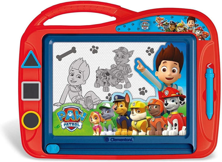 Clementoni 15112 Zaubertafel Paw Patrol, magnetische Maltafel zum Zeichnen und Malen, lösch- & wiede