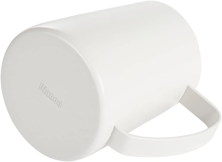 Dianoo Milchaufschäumkrug, 350 ml Edelstahl, Espresso-Dampfkrug, Kaffee, Cappuccino, Barista, Dampfk