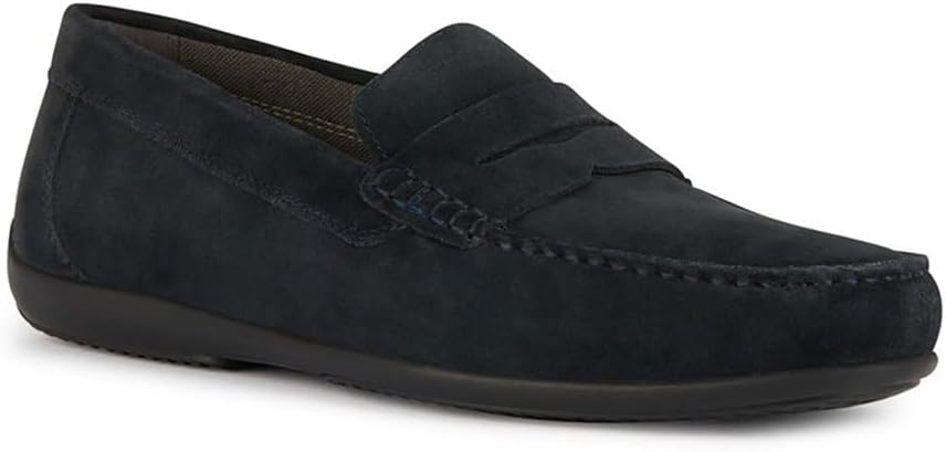 Geox Jungen U Ascanio Moccasin 39 EU Navy, 39 EU Navy