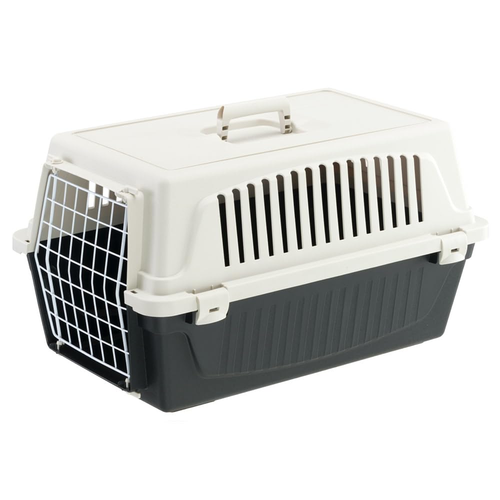 Ferplast Transportbox für Haustiere Hundebox für kleine Hunde und Katzen Atlas 20 EL, Transportbox f