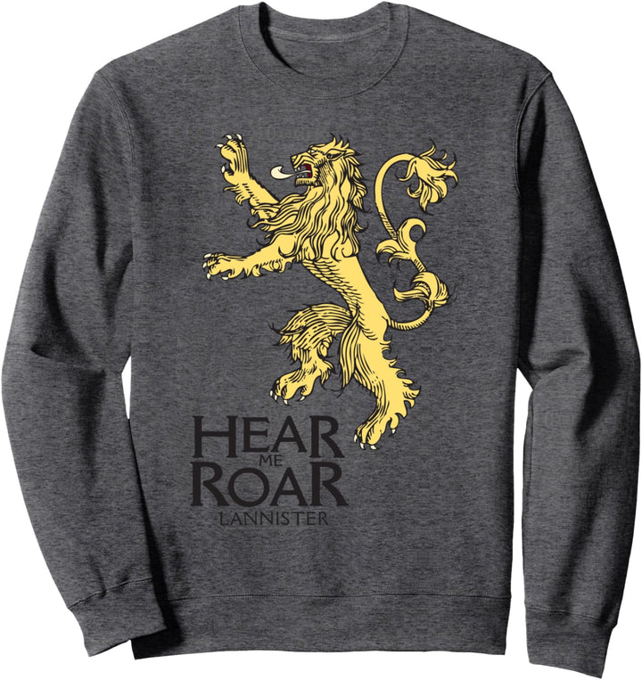 Game Of Thrones Lannister Hear Me Roar Sweatshirt