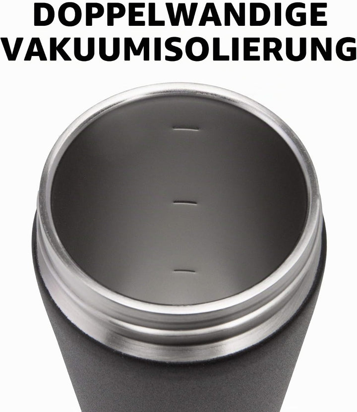 BlenderBottle Marvel Comics Radian Edelstahl Trinkflasche 770ml, Thermoflasche mit BlenderBall, geei