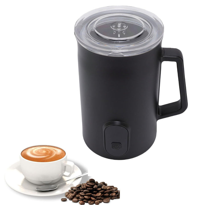 Pongnas 4 in 1 Milchfrother und Dampfer 304 Edelstahl Automatisch Warm und Kaltem Milchschaum für Ka