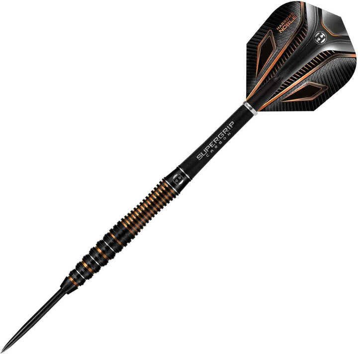 Harrows Steel Darts Noble 90% Tungsten Steeltip Dart Steeldart Hochwertiger Tungsten Dart 26 Gramm,
