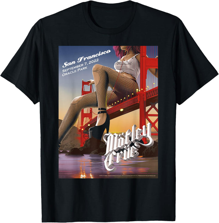 Mötley Crüe - The Stadium Tour San Francisco T-Shirt