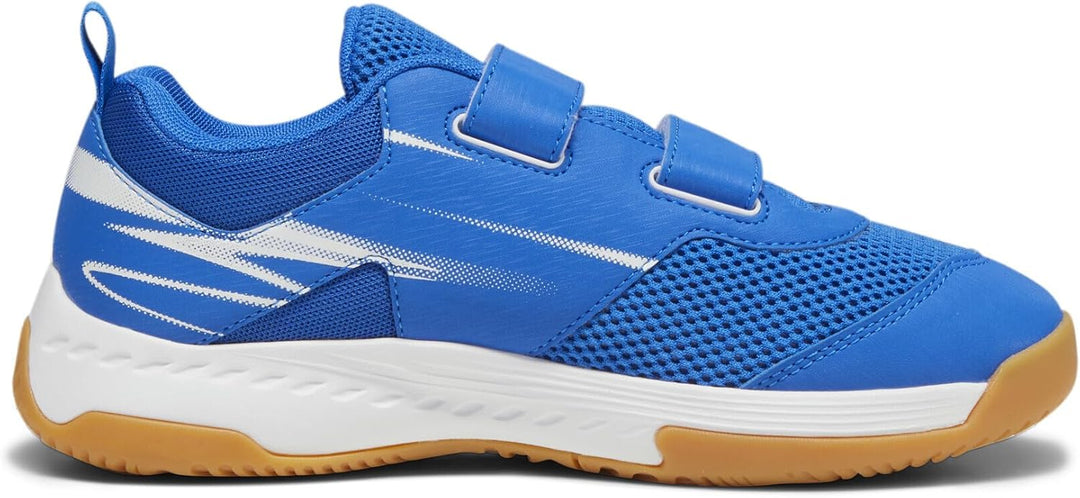 PUMA Unisex Kinder Varion Ii V Jr Indoor Court Shoe 28 EU Puma Team Royal Puma White Gum, 28 EU Puma
