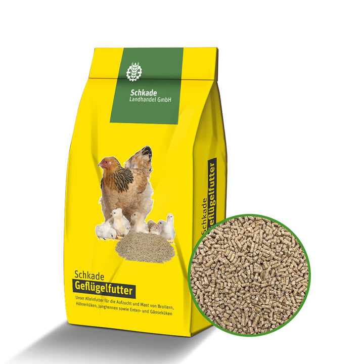 Schkade Landhandel GmbH Straussenfutter, 5 mm pelletiert, 25 kg