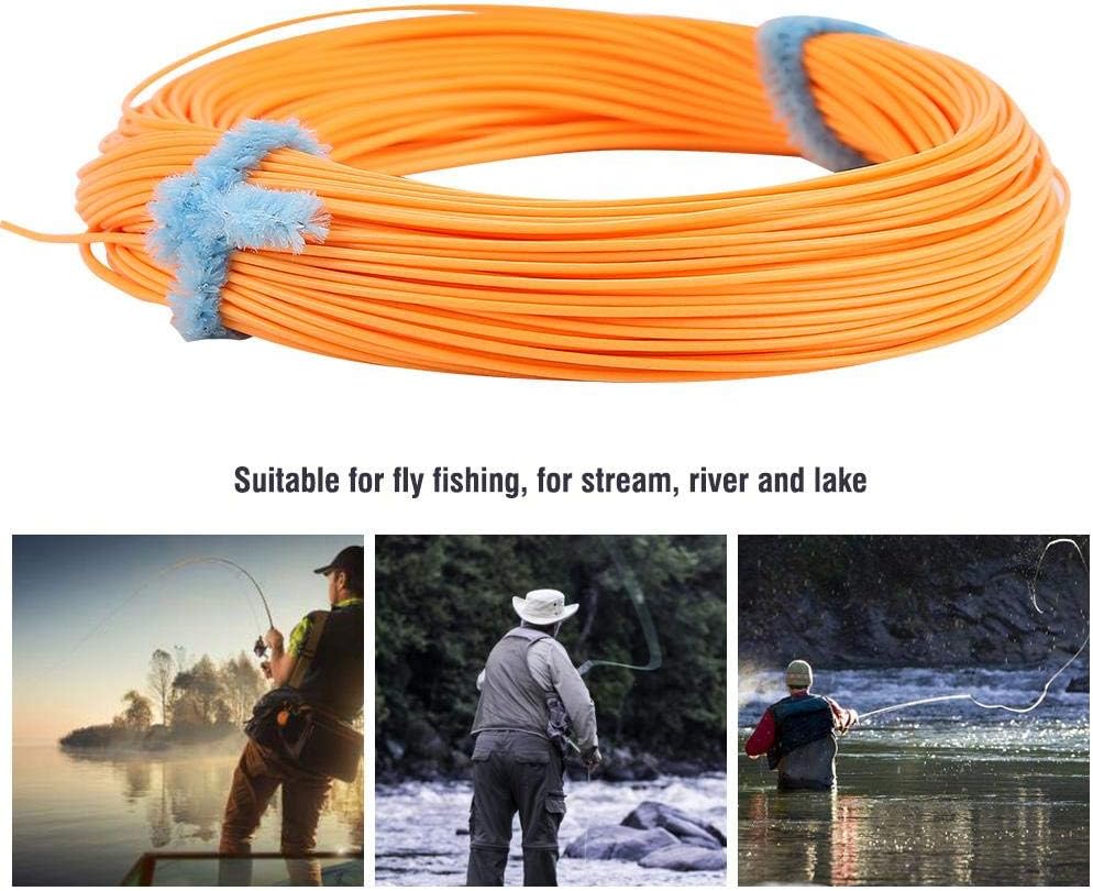 Gewichtung Vorwärtsfliegen Fliegenfischenschnur, 30M Nylon WF 4/5/6/7/8 Fliegenfischenschnur-Kit, pa