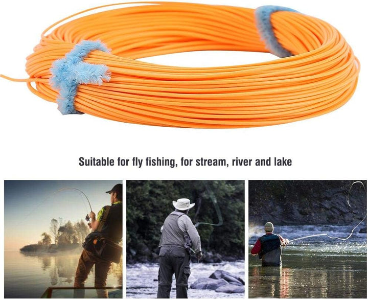 Gewichtung Vorwärtsfliegen Fliegenfischenschnur, 30M Nylon WF 4/5/6/7/8 Fliegenfischenschnur-Kit, pa